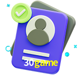 Tornar-se um membro do 30game é muito simples