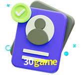 Tornar-se um membro do 30game é muito simples
