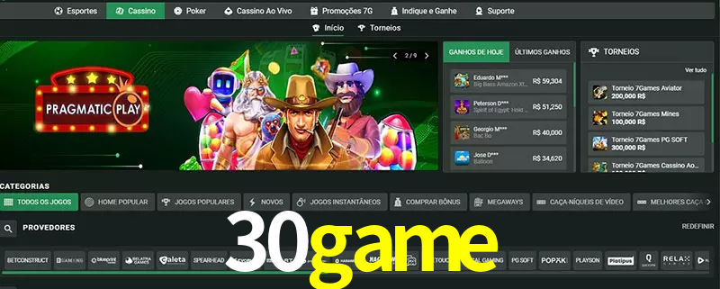 cassino 30game