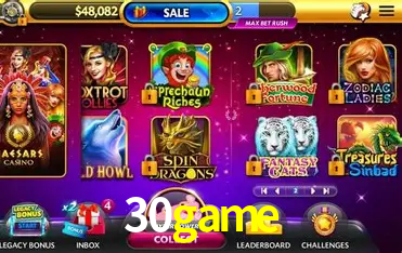 Descubra o Mundo do Cassino Online com 30game